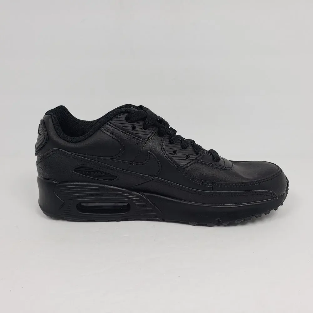 Nike Air Max 90 Youth Size 5Y Womens Sz 6.5 Black Low Sneaker Shoes HF6358-001